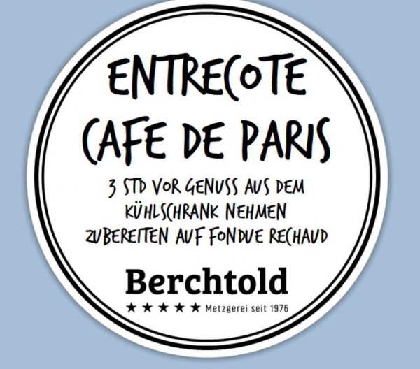 Entrecotes Café de Paris